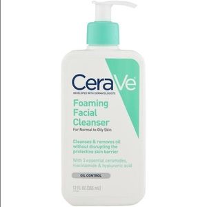 CeraVe foaming cleanser